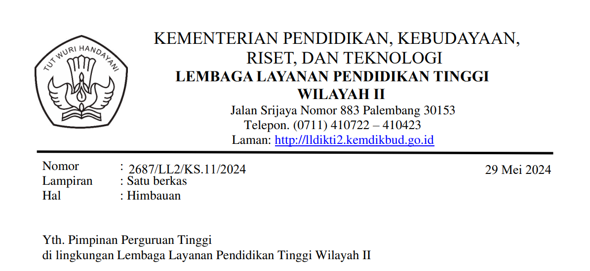 Kebijakan tentang Pengajuan Lembaga Akreditasi Internasional