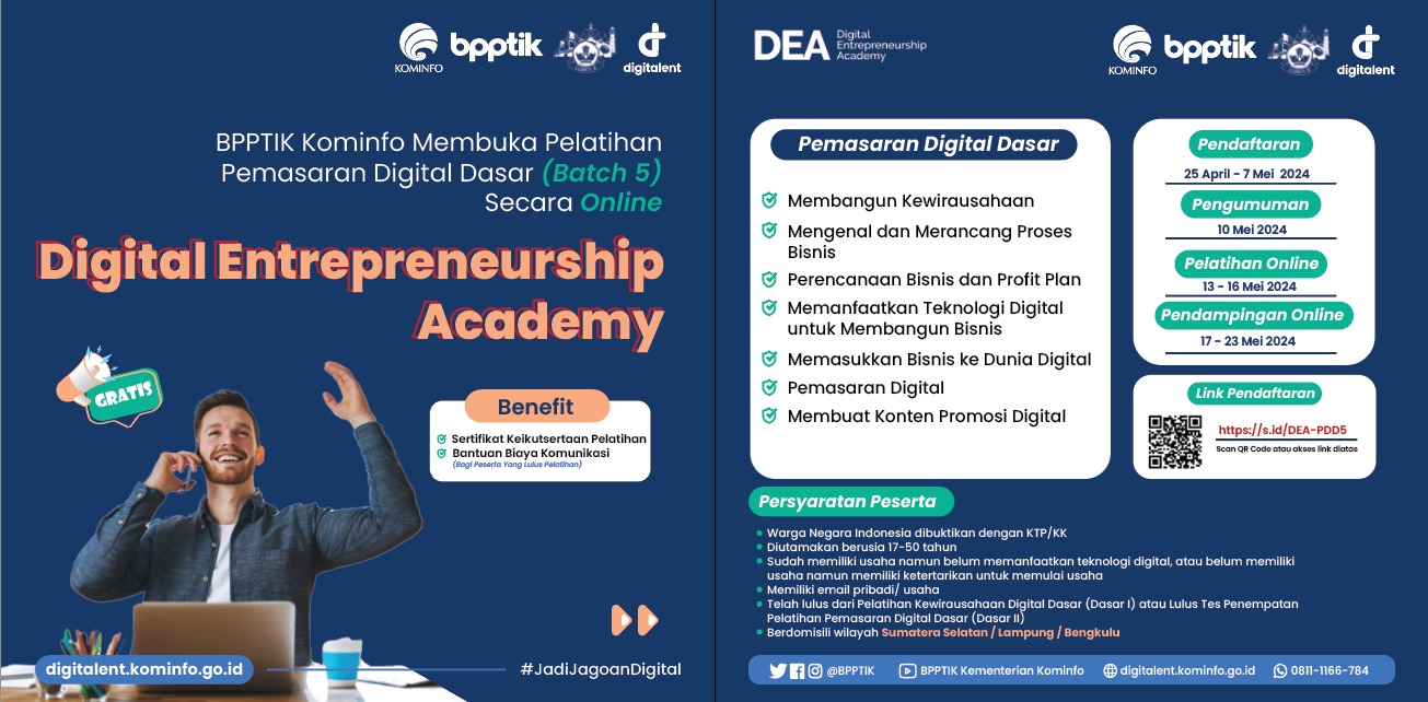 Pelatihan Digital Entrepreneurship Academy (DEA)