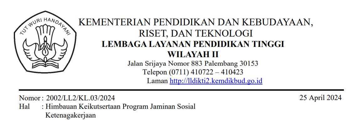 Himbauan Keikutsertaan Program Jaminan Sosial  Ketenagakerjaan